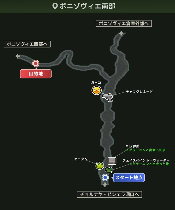 ポニゾヴィエ南部＿攻略1