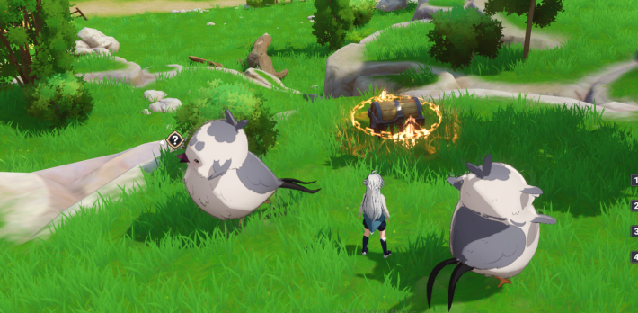 フィールドギミックの解き方の画像