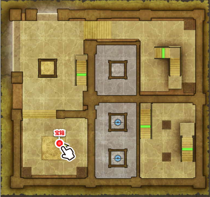 ドラクエ2リメイク_満月の塔4階らせんうちの巻物