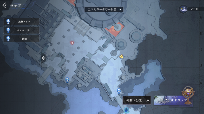 クラム軍事工場のカード11_マップ