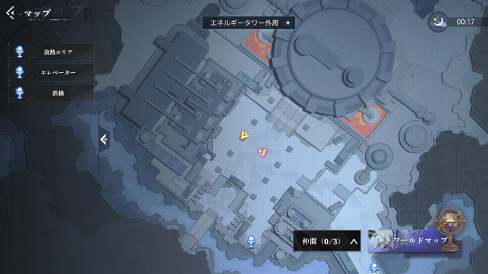 クラム軍事工場のカード15_マップ