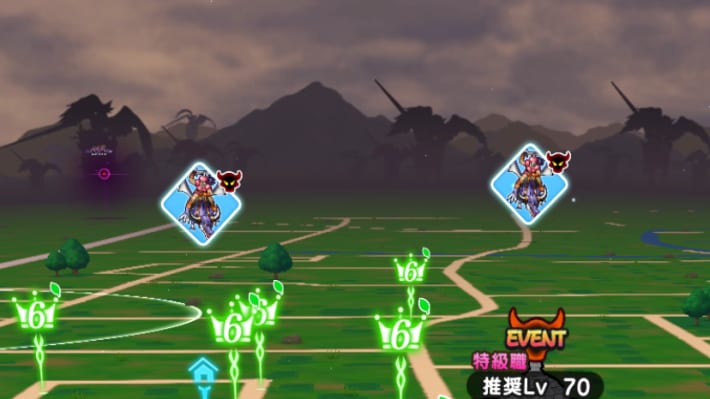 フィールドスポットのモンスターを倒す