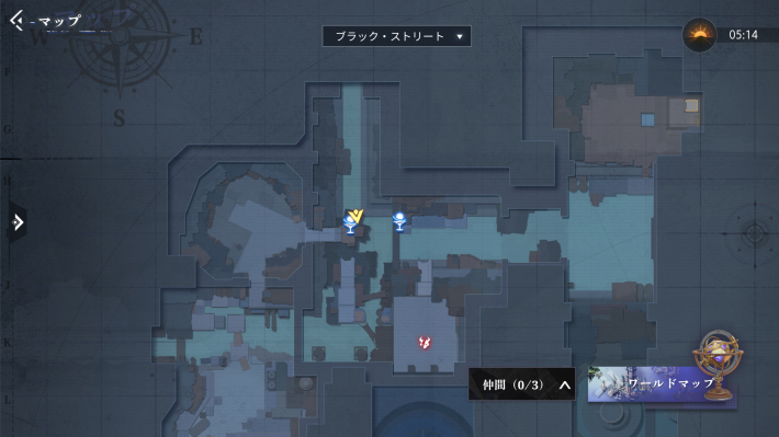 ラインシティーのカード5_マップ