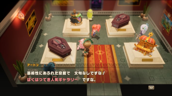 高レア・高クオリティの美術品を展示する