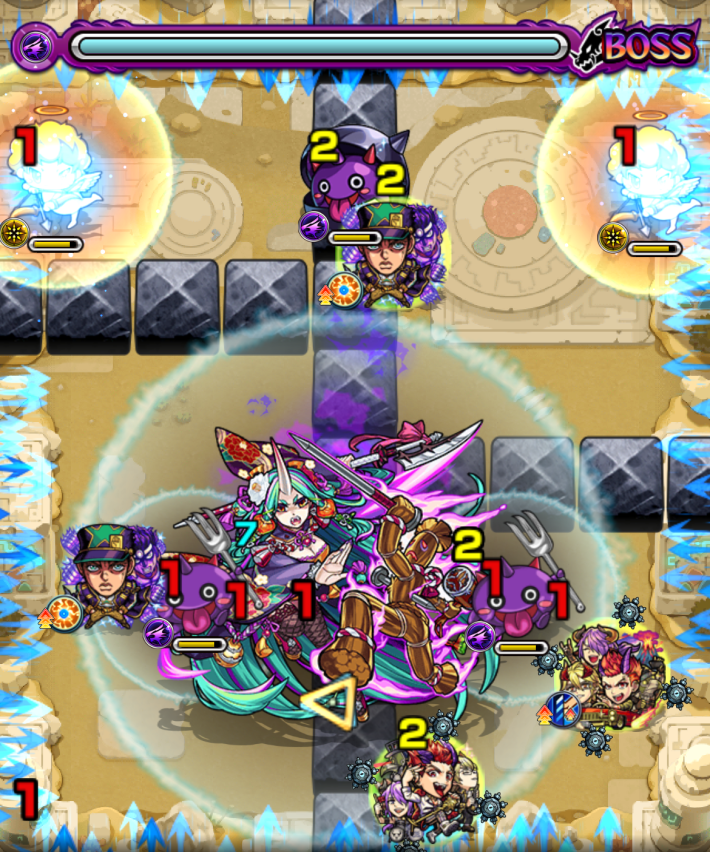 未開の砂宮【20】のボス1