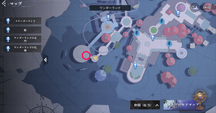 ジョーイのエピソード4_マップ画像