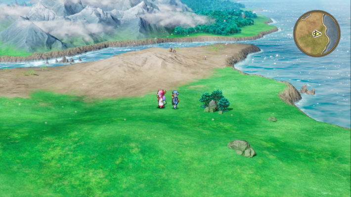 ドラクエ2リメイクのローレシア 南の島 砂漠の秘密の場所