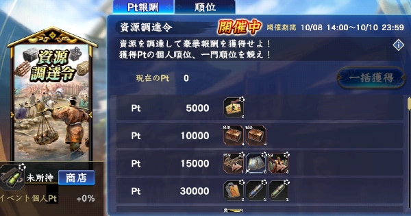 資源調達令