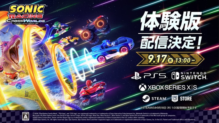 ソニックレーシング クロスワールド