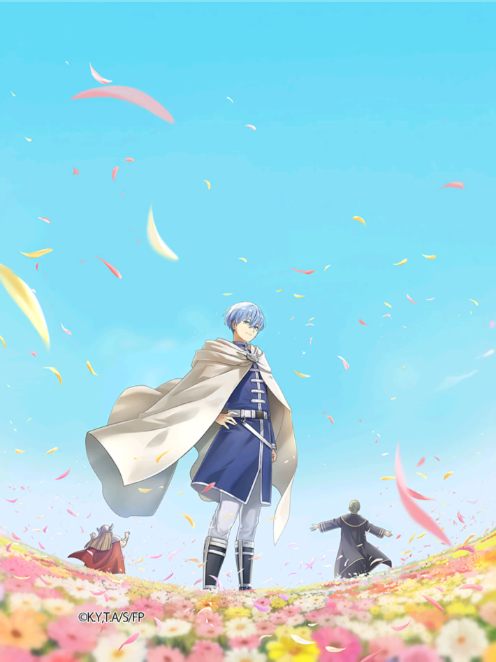 白猫のヒンメルの覚醒絵