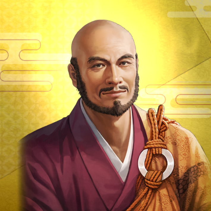 【島津いろは歌】島津日新斎のイラスト