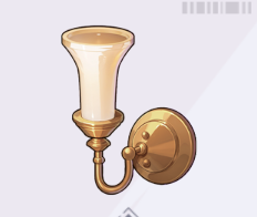 筒形キャンドル風壁掛けランプ