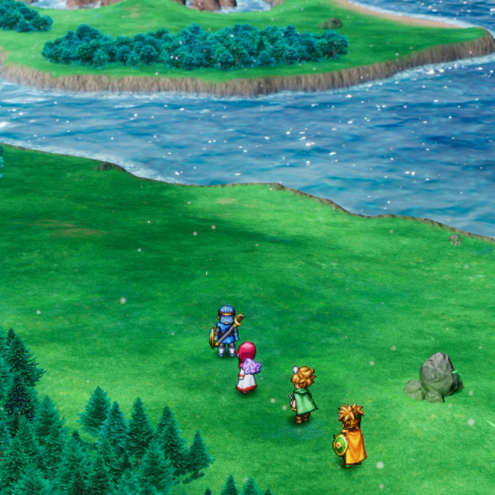 ドラクエ2のオアシスの東の平原