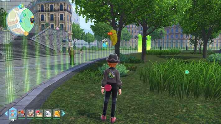 ポケモンZAのコクーンオヤブンの現地画像