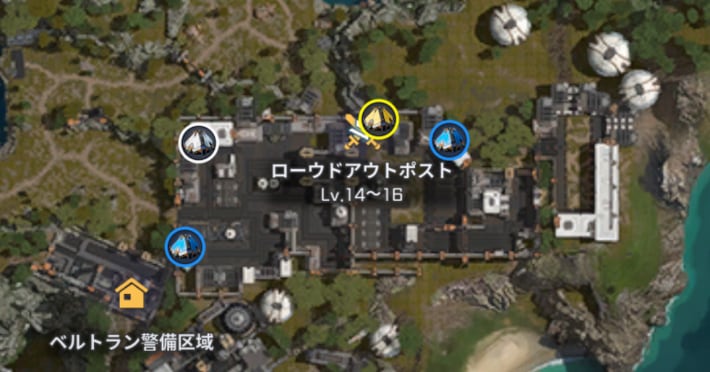 トレジャーカプセルの場所一覧の画像