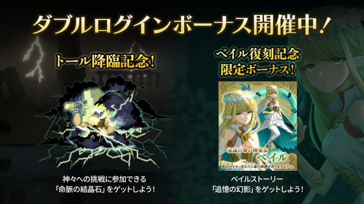 ログウィズのダブルログインボーナス