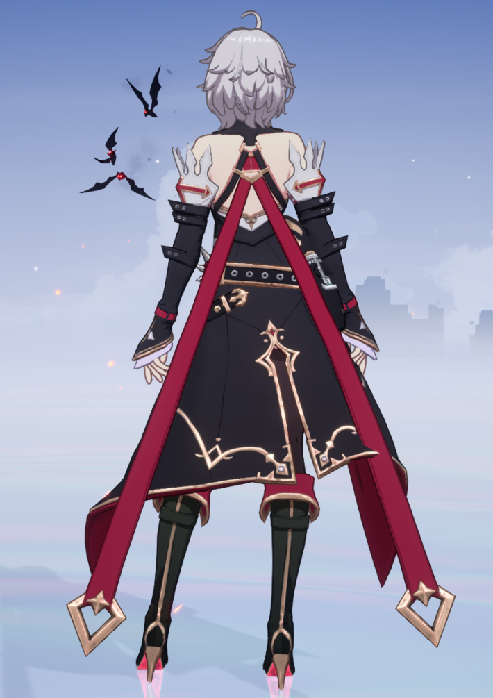 深紅の儀式の背面画像