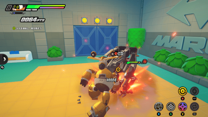 ロボットで戦う