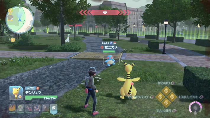 ポケモンZAオヤブンゼニガメの現地画像