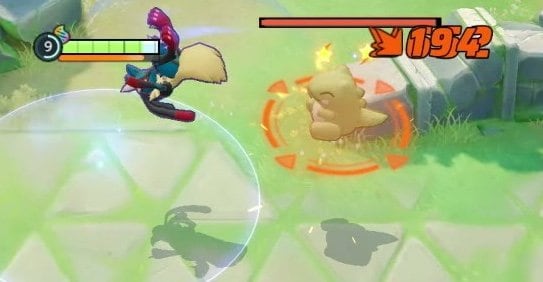 メガルカリオの強化攻撃