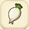 牧場物語風のグランドバザールの二股だいこん