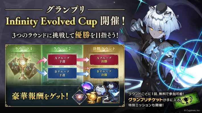 グランプリの開催期間と報酬の画像