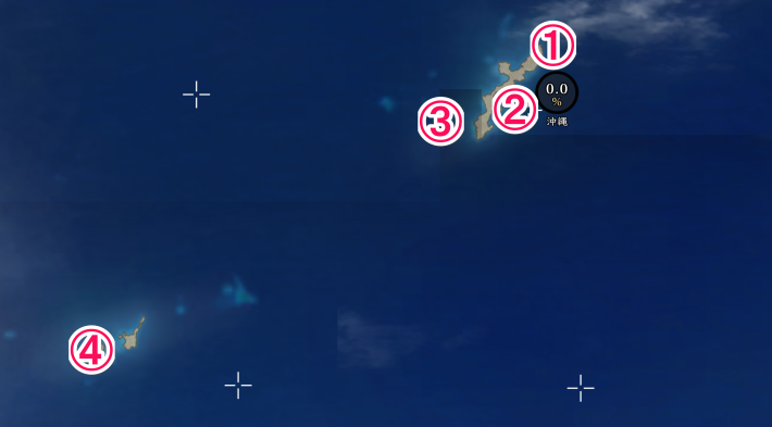 メインミッションの内容と制圧しやすいおすすめ地域の画像