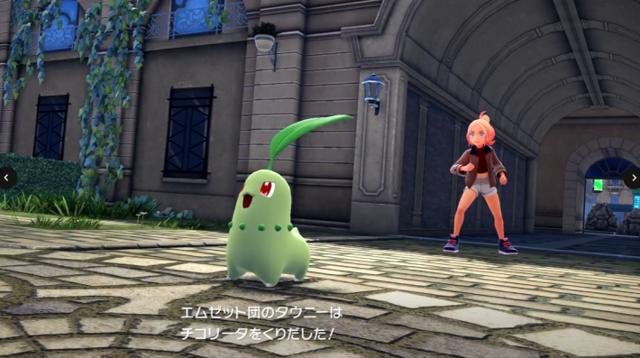 ポケモンZAのタウニーとのバトル1戦目の攻略