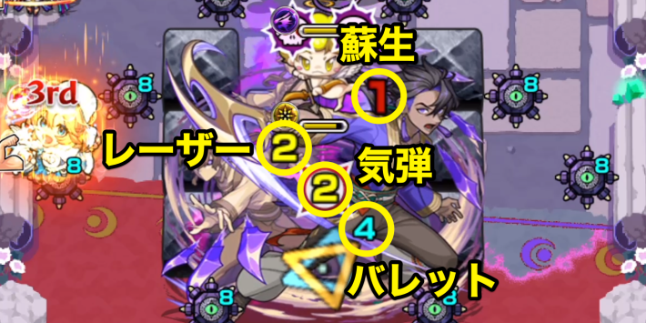 サバドラ【激究極】のボス攻撃パターン