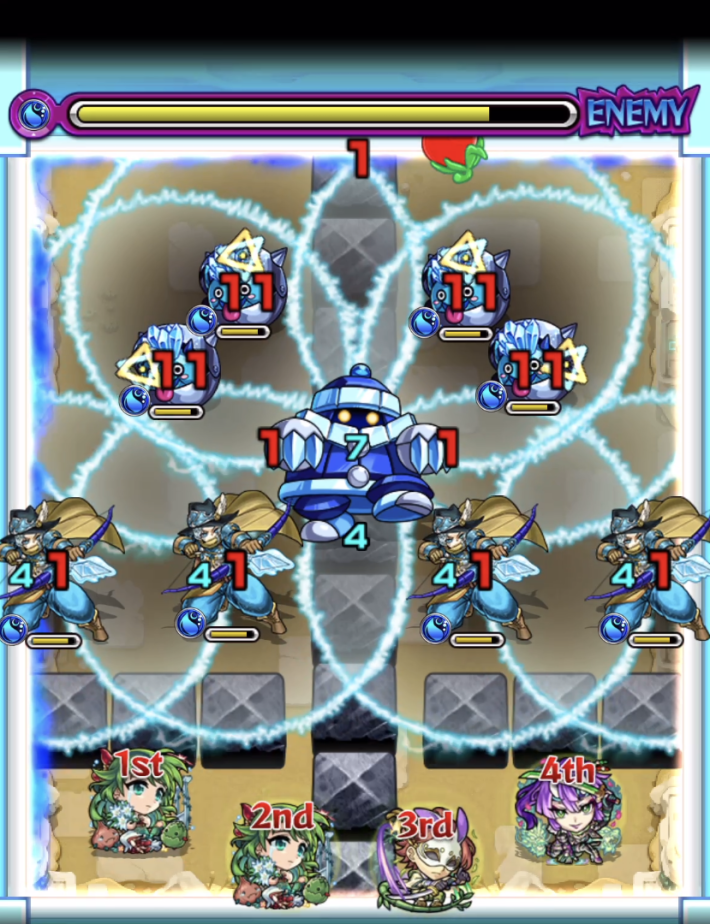 未開の砂宮【22】のステ1