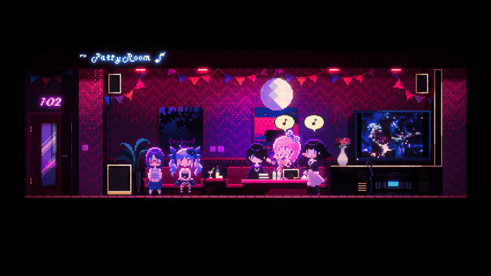 電気街の喫茶店