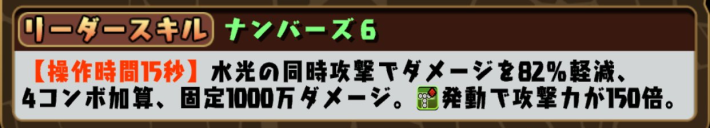 パズドラの市川レノのリーダースキル