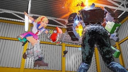 巨大ブラック企業への復讐を果たす爽快サイボーグJKアクション『ゼンシンマシンガール』発売！