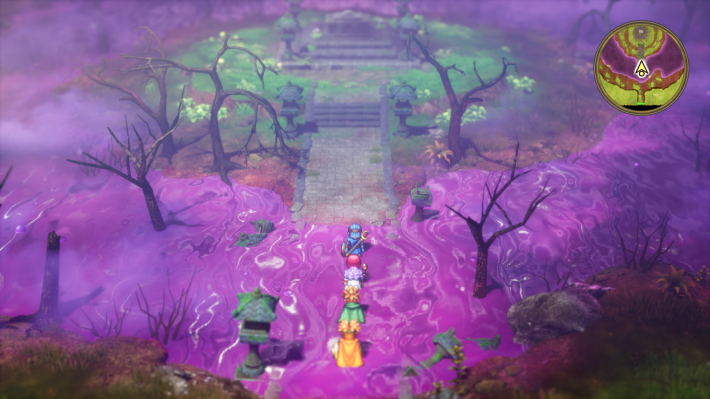 ドラクエ2リメイクの毒の床