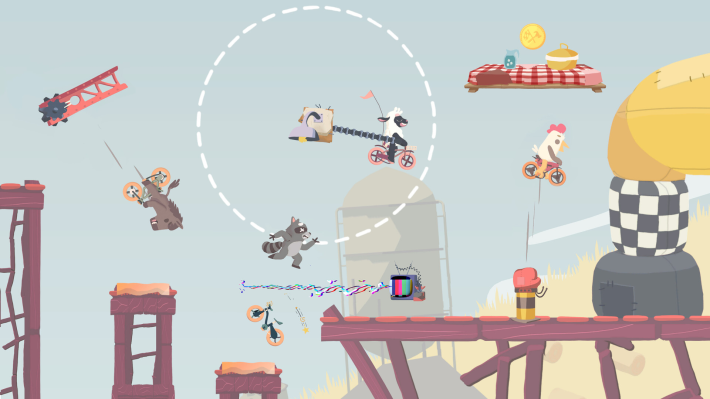 カオスなパーティーゲーム『Ultimate Sheep Raccoon』12月9日に配信が決定！