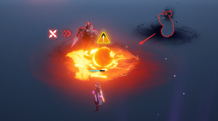 オフィーリアのシャドウモンスターの召喚