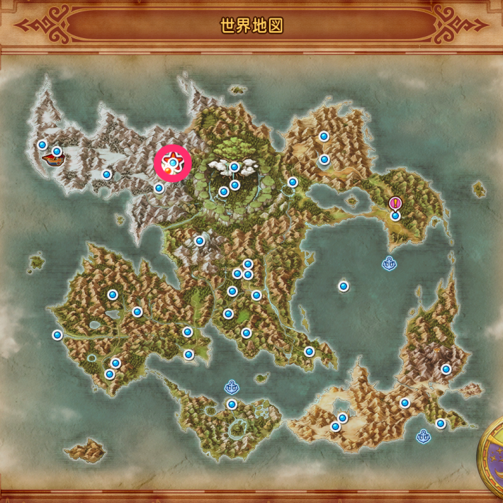 ラムダの聖地の勇者の峰の場所