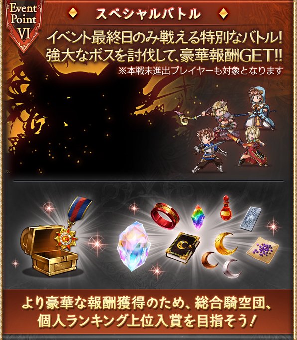 グラブルの闇古戦場SPバトル