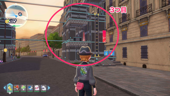 ポケモンZAのアスレチックの見た目