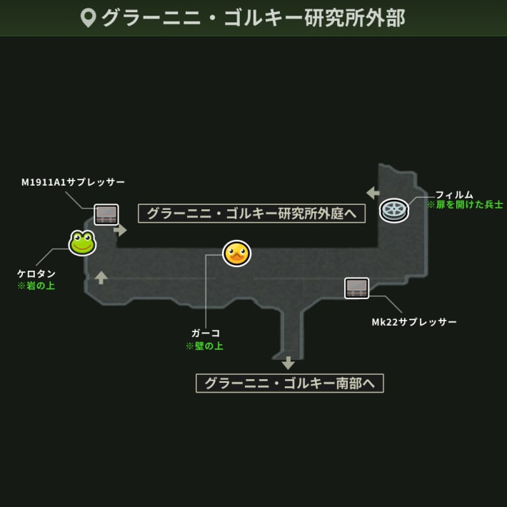 グラーニニ・ゴルキー研究所外部_アイテム
