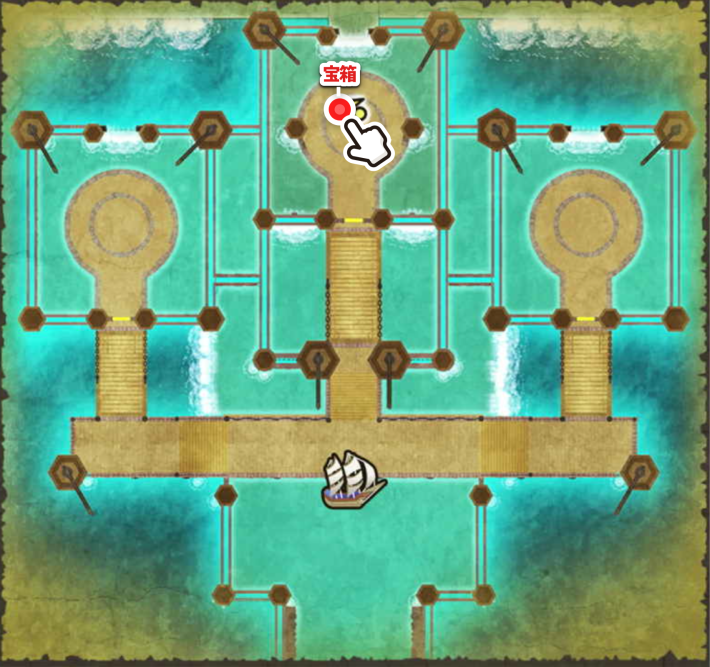 ドラクエ2リメイク_海底宝物庫_北海_ビーストの巻物