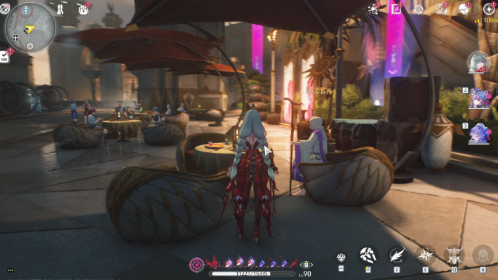 ネストルと会話