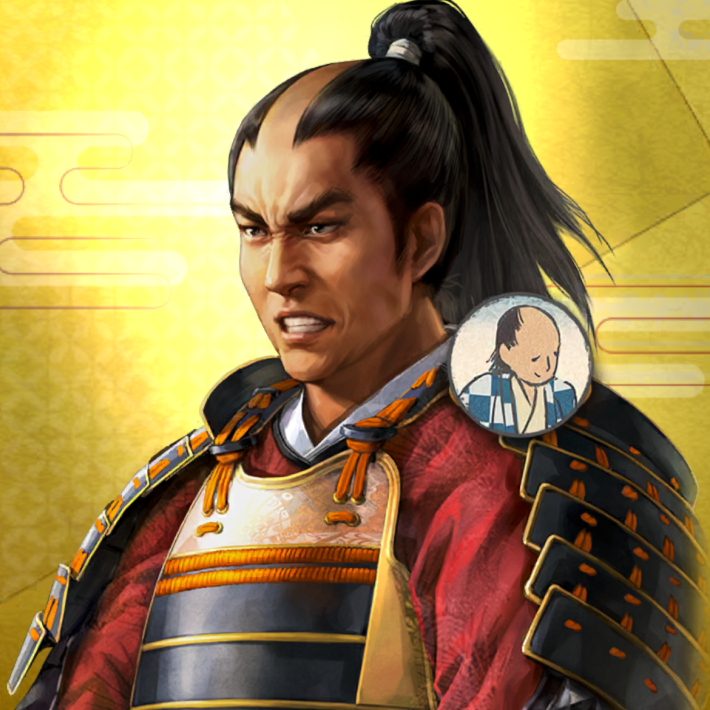 【街道武将】十河一存のイラスト