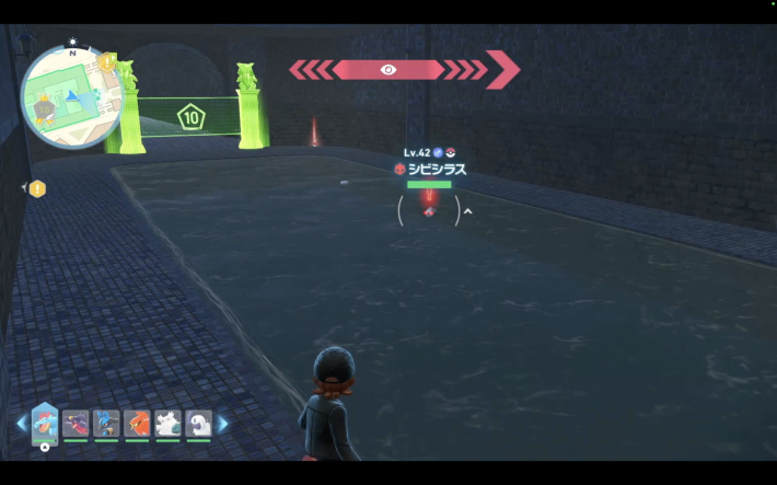 ポケモンzaのシビシラス現地