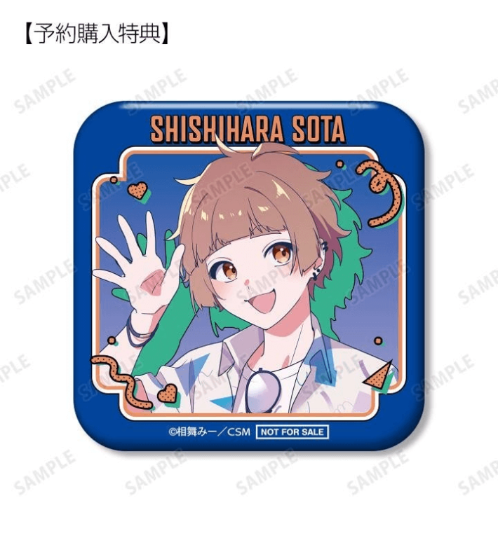 『女子力高めな獅子原くん』の相舞 みー先生 描き下ろし シティポップver.&ほしねぎさんイラスト Y2Kver.各種商品の受注を開始！の画像