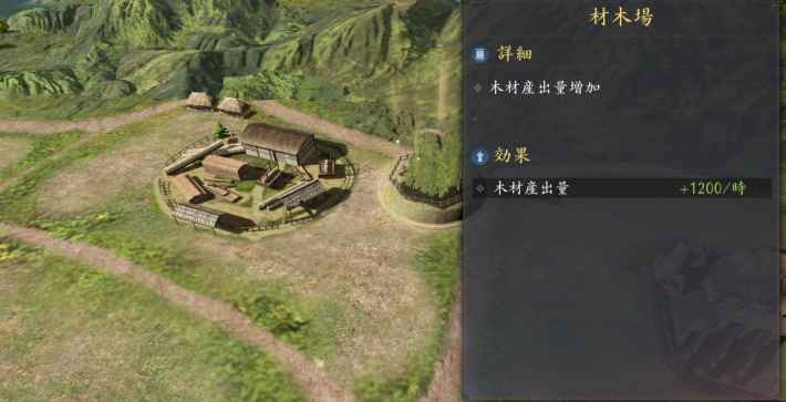 材木場
