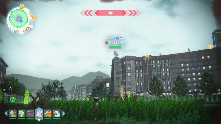 ポケモンZAのオヤブンヒノヤコマ