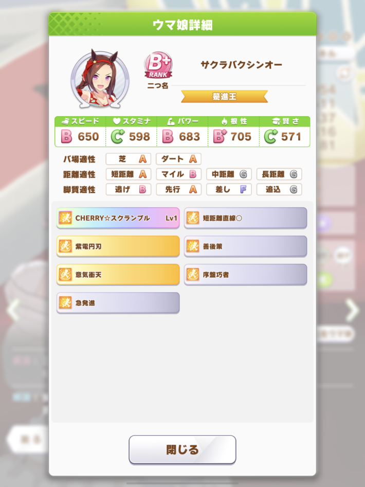 レジェンドレース『スプリンターズS』攻略｜2025年8月の画像