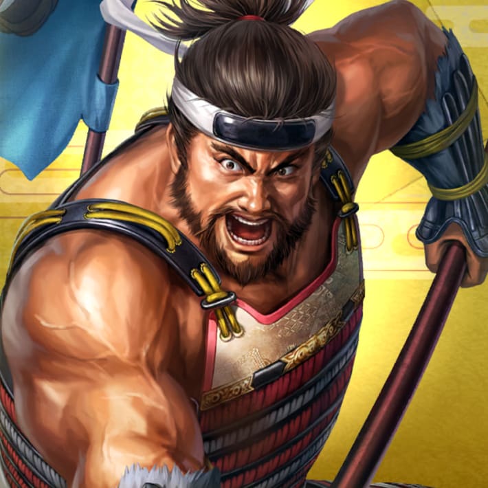 【越後一の武士】小島弥太郎のイラスト