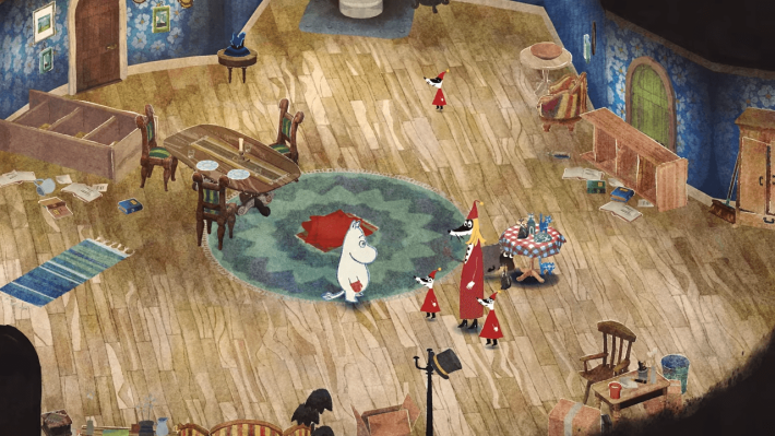 ムーミントロール：冬のぬくもり